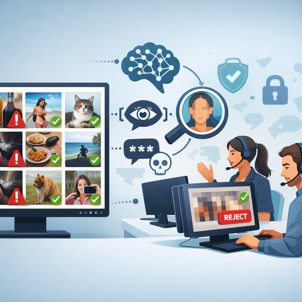 How image recognition helps content moderation