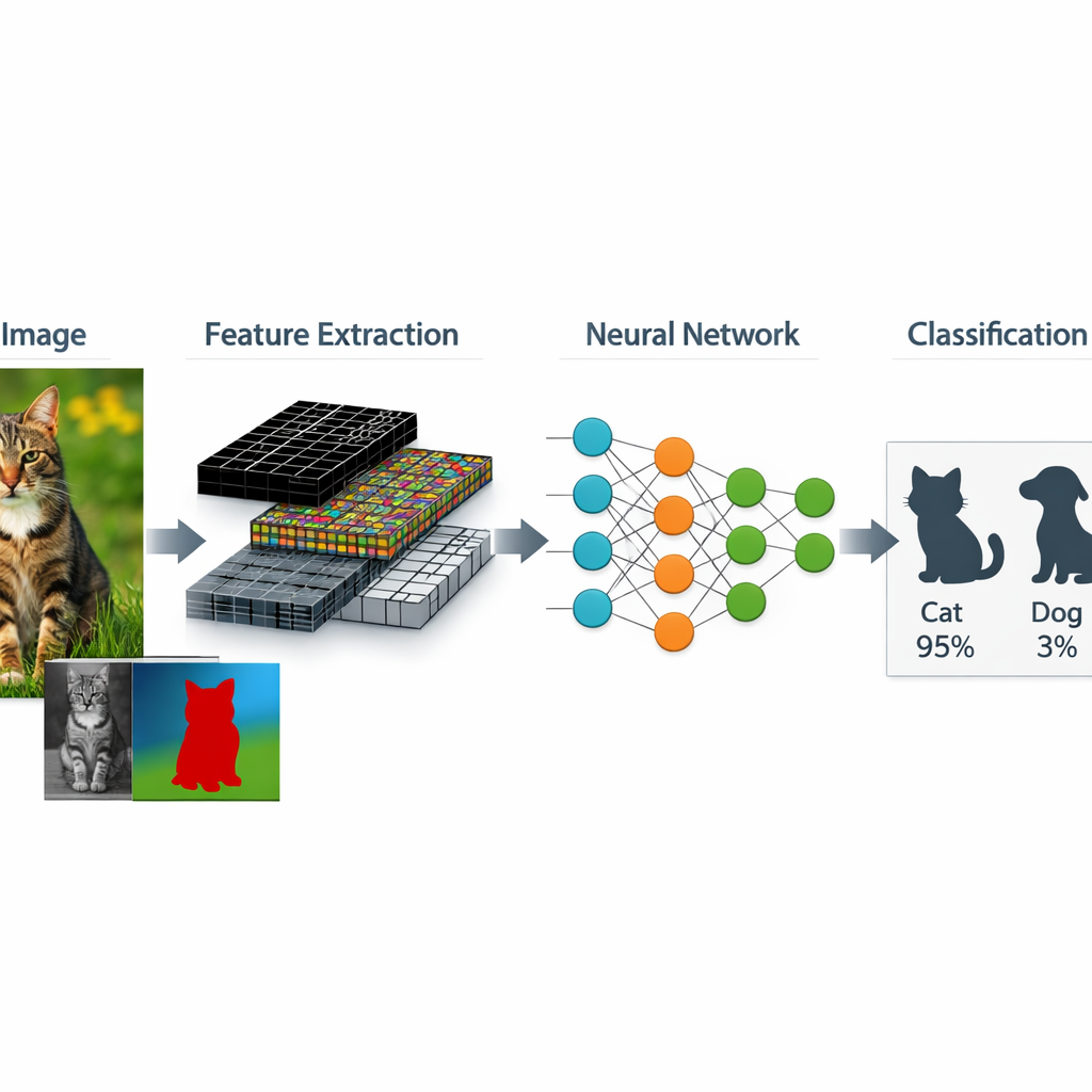 How image recognition works step by step