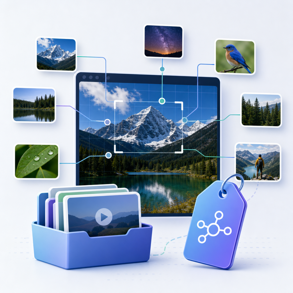 Image recognition for digital asset tagging