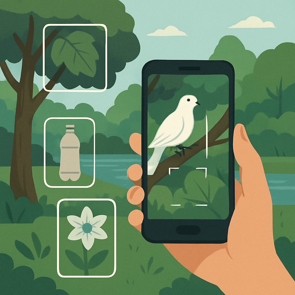 Image recognition for environmental protection